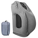 Ergonomisches Design: Einzigartiges Design entspannen und reisen bequem in einer natürlichen vorderen Position, helfen Ihnen, sich von steifen Nacken, wunden Schulter zu verabschieden, es hat ein schönes Fenster, so dass Ihr Gesicht nicht unangenehm gegen irgendetwas gedrückt wird