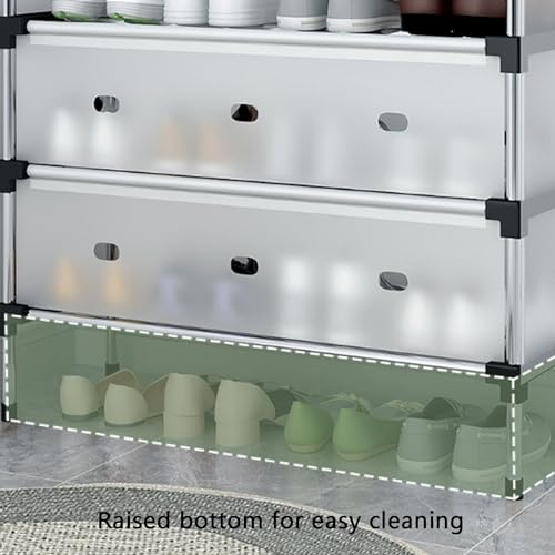 Étagère de rangement compacte pour libérer les sols des petits couloirs - 5