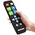 EZclicker Sony TV Remote | Big Button Universal TV Remote Control for All Sony ONLY (Black) Simplified and Easy to Use (2xAAA Batteries not Included)