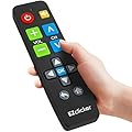 EZclicker Sony TV Remote | Big Button Universal TV Remote Control for All Sony ONLY (Black) Simplified and Easy to Use (2xAAA Batteries not Included)