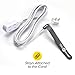 Self-Gripping Cable Ties by Wrap-It Storage, Multi-Color, 40 Pack (5 Inch and 8 Inch Straps) – Reusable Hook and Loop Cord Keeper, Cable Wrappers for Cord Management and Home Office Desk Organization