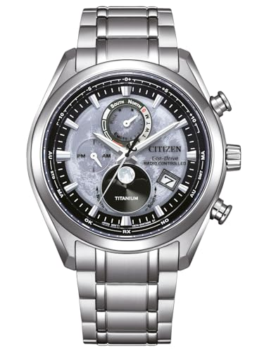 Preisvergleich Produktbild CITIZEN Eco-Drive Herrenuhr Funk-Solar Titan / Grau BY1010-81H