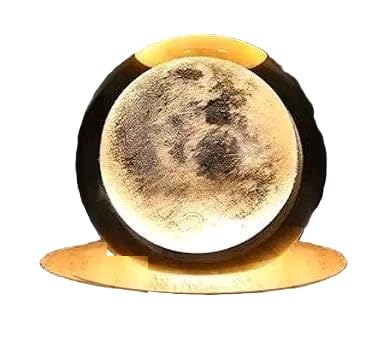 3D Crystal Ball Night Light with Wooden Base, LED Decorative Lamp for Bedroom, Home Decor, Study Table & Gift Purpose Multi 1-image-44