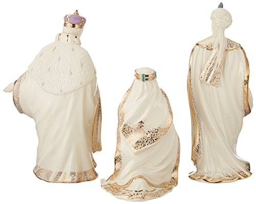 Lenox 6399943 First Blessing Nativity Three Kings Figurine Set #TOP3
