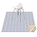 Highchair Floor Mat, Baby Splat Mat for Under High Chair/Arts/Crafts, Womumon Waterproof Spill Mat Non-Slip Splash Mat, Washable Mess Mat and Table Cloth