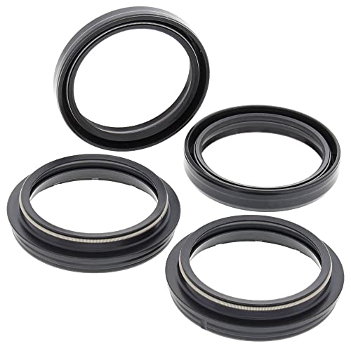 All Balls Racing 56-144 Fork And Dust Seal Kit Compatible With/Replacement For Kawasaki Suzuki #TOP19