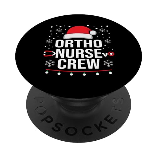 Ortho Squad, Babbo Natale, ortopedia, infermiera, equipaggio PopSockets PopGrip Intercambiabile