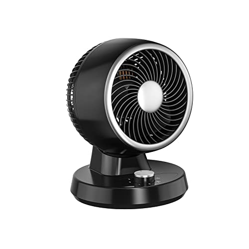 Air Circulator Fan, Portable Desk Fan With 3 Speeds, 90° Auto-Oscillating, 90° Adjustable Tilt For Home, Office, Dorm #TOP15