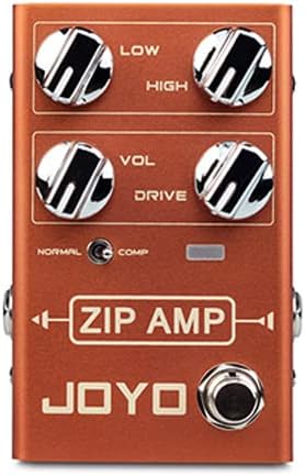 R04 - Zip Amp Overdrive Compression Guitar Effect Pedal - Revolution R Series