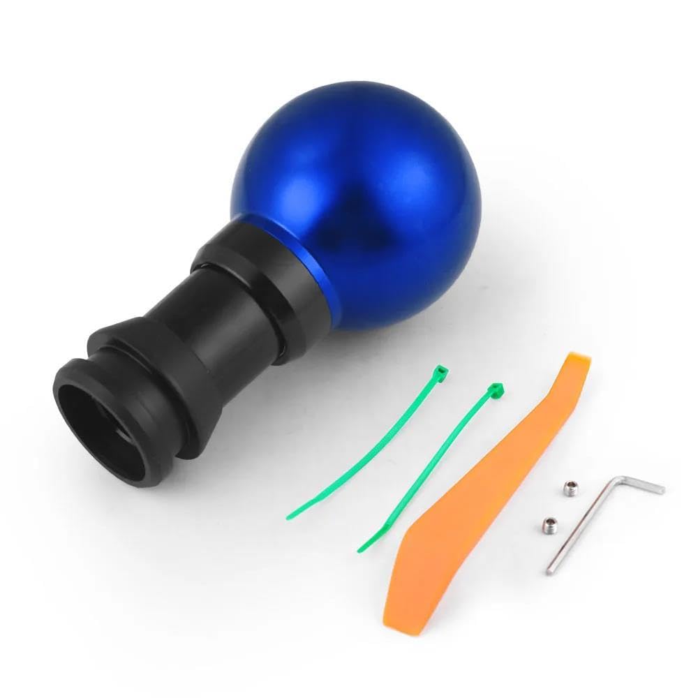 HYASDBWE Automatic Car Gearbox Handles Gear Shift Knob Stick Lever Head for Mazda for Civic for Fit Gear Shift Handball Gear Shifter Parts(Blue)
