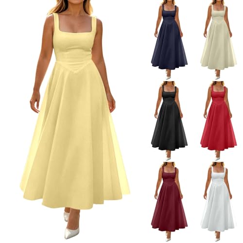 Robe d'ete elastique pour une silhouette fine sans inconfort