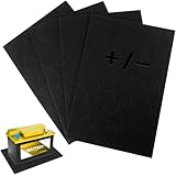 2 Pcs Battery Protector Mat, 8 X 12 Inches Battery Acid Absorber Mat, Anti Shock and Corrosion Mat for Battery, Anti Vibration Pads for Rvs, Cars, Boats and Trucks (2)