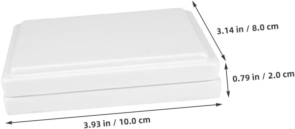 2pcs Plastic Watercolor Palette with Lid 12-Compartment Paint Tray for Artists Leakproof Paint Mixing Tray Suitable for Travel and Painting Supplies