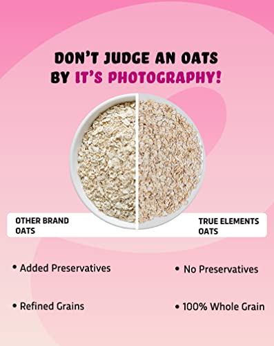 Image of True Elements Instant Oats 900g | Ready in Minutes | High Fibre Wholegrain Oats | Nutritious Breakfast