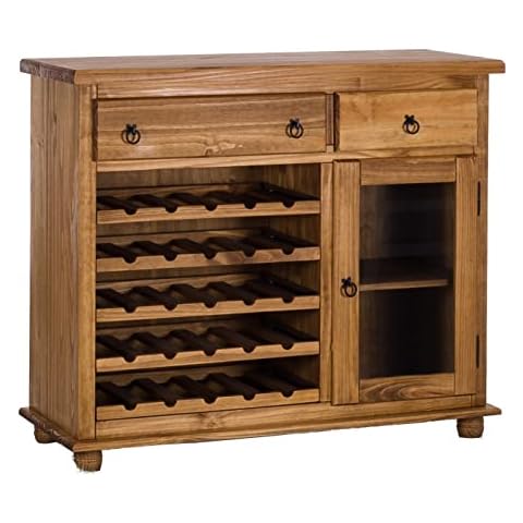 Weinschrank Brasil Rio Classico Esszimmer Holz Pinie Massivholz Echtholz Farbe wählbar Brasilmöbel Cover
