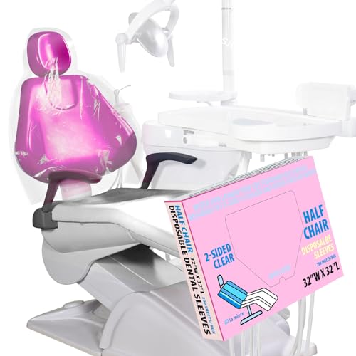 LA MIERE 200pcs 32” x 32” Dental Half Chair Large Covers, Disposable Chair Sleeve, Cover Sleeves, Tattoo Chair