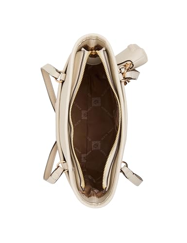 Bolso Tote Anne Klein Metallic Gold/Parchment miniatura 6