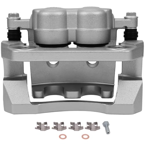 Image of SCITOO Rear Left Brake Caliper With Bracket 18B5077 Compatible For Ford For F-250 Super Duty 2008-2012 For Ford For F-350 Super Duty 2008-2012