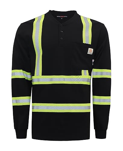 Amazon.com: BOCOMAL FR Shirts High Visibility/Hi Vis Reflective