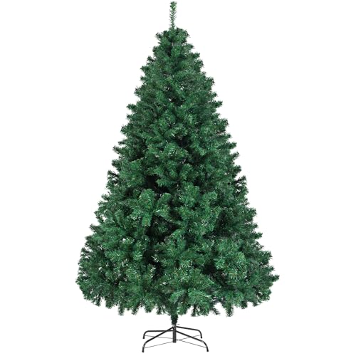7.5 Ft Christmas Tree, Premium Spruce Holiday Artificial Christmas Tree