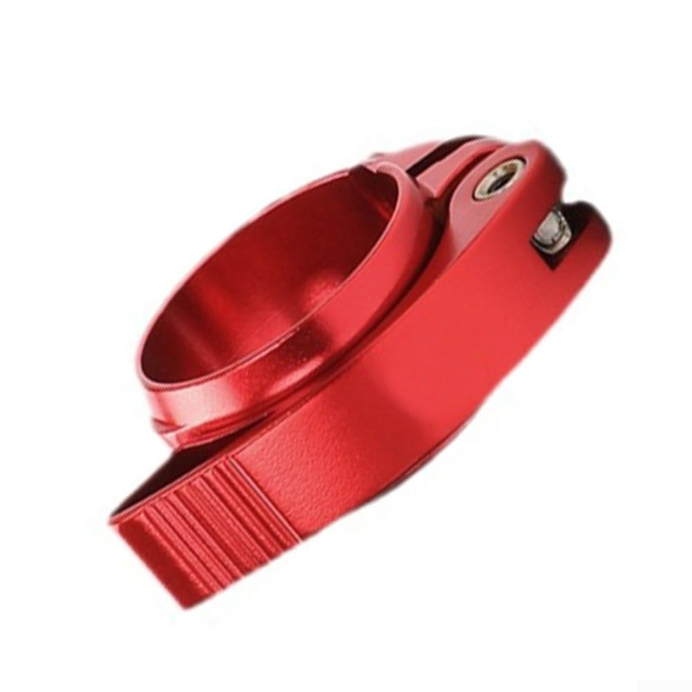 Nexbrill Bike Seatpost Clamp for Dahon SP8 Folding Electric Bikes CNC 6061T6 Aluminum Alloy Quick Release Design 40mm 41mm(Red 41mm QC99)