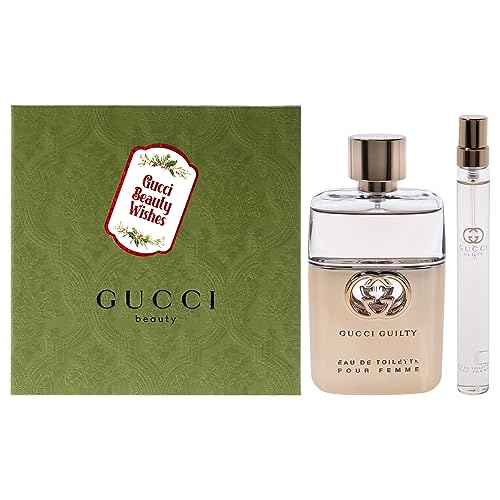 Gucci Guilty by Gucci for Women – 2 Pc Mini Gift Set 1.6oz EDT Spray, 0.33oz EDT Spray