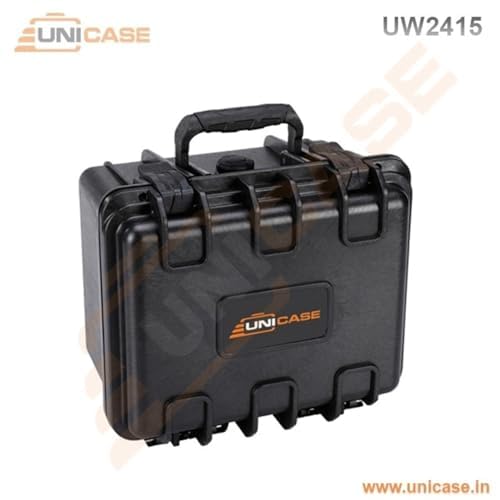 Image of UNICASE Heavy Duty Waterproof Protective Hard Shell Plastic Pelican case for Drones, Cameras & Accessories and Electronic Equipment�s Carry Case with Pick and Pluck, precut Cubed Foam (UW2415FM)