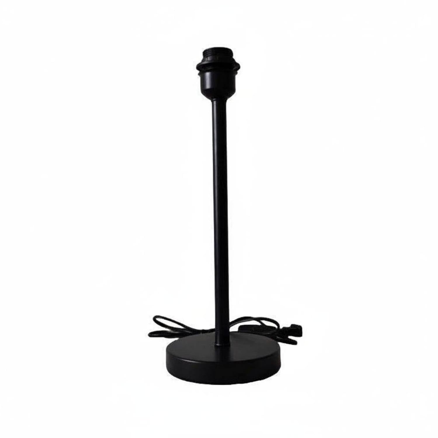 Easy Installation E27 Lamp Holder Base Ceramic Body DIY Lamp Base Heavy Duty Light Bulb Socket Holder Multiple Styles for Crafters, Black, 14x40cm|Parts|Collectibles-image-42