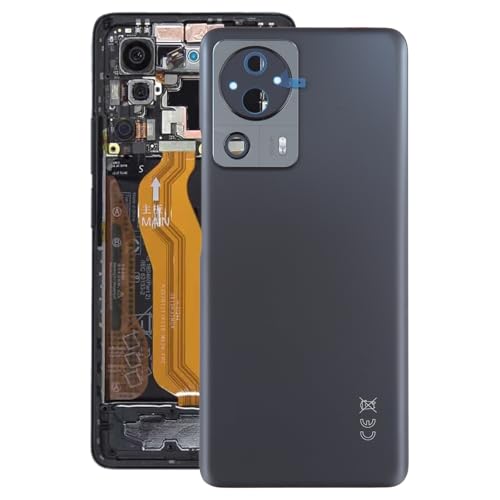 Coque arrière de batterie Xiaomi 13 Lite pour réparer la vitre cassée Mi 13 Lite noir
