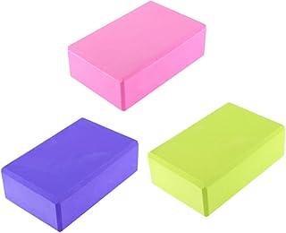 INOOMP 3pcs Yoga Wrist Support Yoga Foam Exercise Blocks Balance Yoga Blocks Yoga Props Yoga Block Brick Yoga Brick Yoga Pillow Auxiliary Supplies Fitness Brick Non-slip Support Block