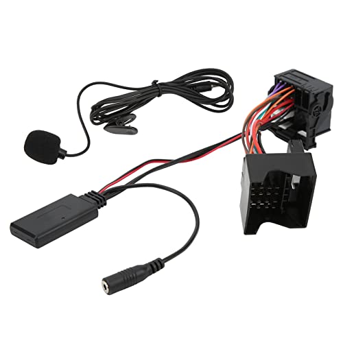 Cable Auxiliar Bluetooth 5.0 de 12 Pines para Radio de Coche Peugeot 207 307 407 Citroen C3 C4