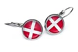 Dänemark Ohrringe Dänemark Flaggen SC186