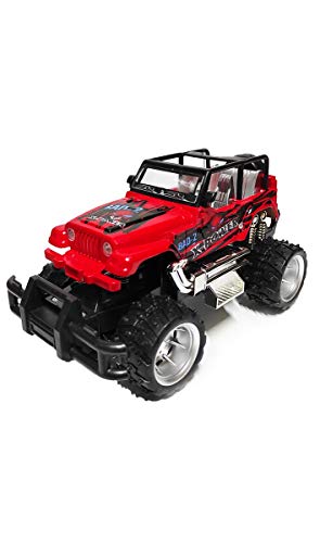 Carro Controle Remoto Sem Fio Jipe 4 Funcoes 1:24, DM Toys