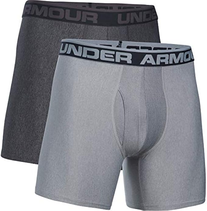 Under Armour Men's Original Series 6-inch Boxerjock Boxer Briefs- 2 Pack
