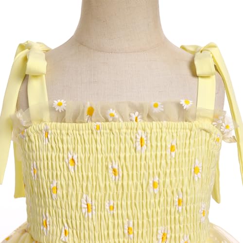 IBTOM CASTLE Baby Girls Tutu Dress Sleeveless Backless Princess Tulle Birthday Party Dresses Sequin Ruffle Summer Sundress4