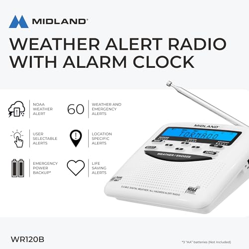 Image of Midland - WR120B - NOAA Emergency Weather Alert Radio