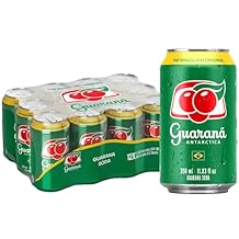 Guarana Antarctica ، صودا Guarana البرازيلية الأصلية ، العادية ، 11.83 أونصة سائلة من 12