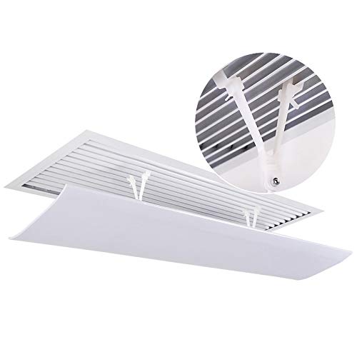 TIZJ Deflector de Viento Guía Escudo de Oficina Ajustable del Parabrisas del acondicionador de Aire de la Cubierta Dormitorio Mes consecutivo Anti-Viento (Size : 54cm) Cover