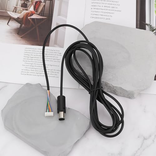 Image of 2Pcs 10FT 3M Replacement Game Consoles Controller Repair Cable Cord with 6 Header Pins Compatible with Nintendo Compatible with Gamecube GC NGC Controller