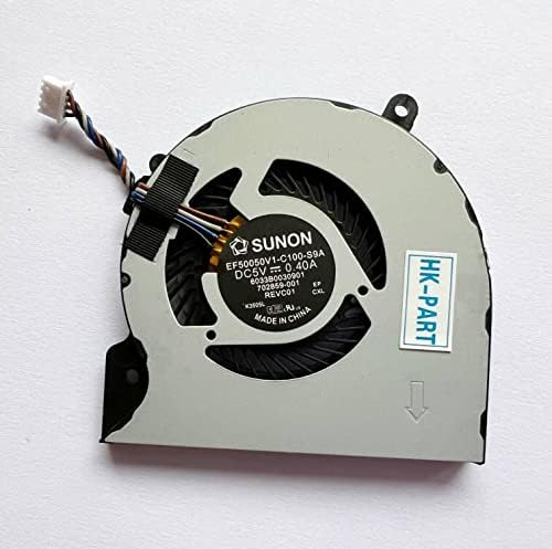 HK-Part Fan for HP Elitebook 9470M 9480M CPU Cooling Fan 702859-001 image 4