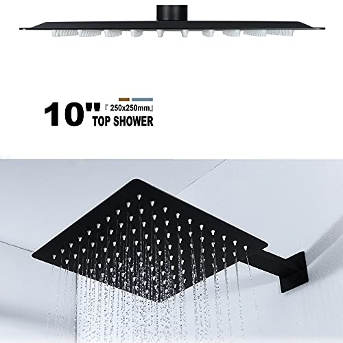 Pomme de douche 10 pouces pour résoudre les problèmes de faible pression d'eau - 5