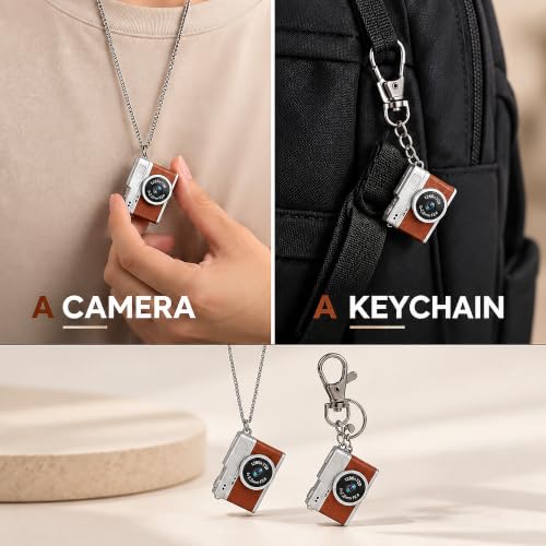 Arvox Mini Keychain Flip Camera 720P, Portable Pocket Digital Camera - Image 4