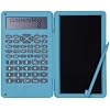 Scientific Calculator with Erasable LCD Writing Tablet, 2-Line Digits Display Handheld Pocket Size Portable Calculadoras for School Office Home Work, Blue