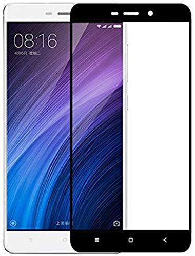 Image of Gorilion | For Redmi 3s Prime | Tempered Glass protector Full Glue Edge to Edge Fit 9H Hardness Anti-Scratch Crystal Clarity Screen Guard for Redmi 3s Prime - Black