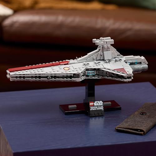 Image of LEGO Star Wars Venator-Class Attack Cruiser Starship Model Building Set for Adults - 75441