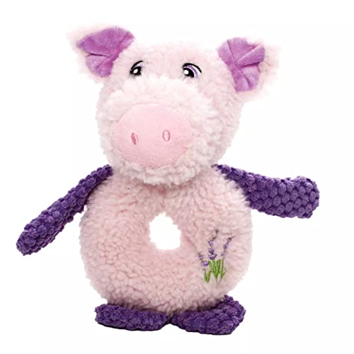 Happy Pet Pig - Juguete de peluche para perro (talla única) (rosa/púrpura/lavanda) Cover