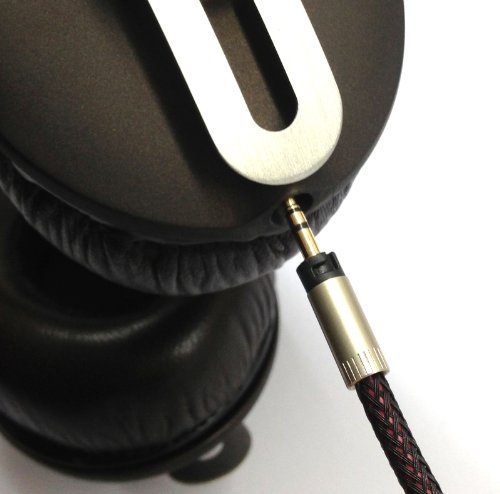 Image of NewFantasia Replacement Audio Upgrade Cable Compatible with Sennheiser Momentum, Momentum 2.0, HD1 Over-Ear On-Ear Headphones 1.8meters /5.9feet