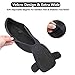 Men's Extra Wide Width Diabetic Recovery Slippers, Adjustable Closures Swollen Feet Arthritis Edema Orthopedic Footwear, Indoor/Outdoor Walking Shoes Black