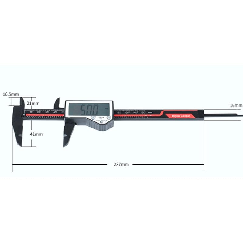 ABS Large Screen Digital Caliper for Industrial Use | High Definition Digital Caliper for Measuring Inner Outer Diameters