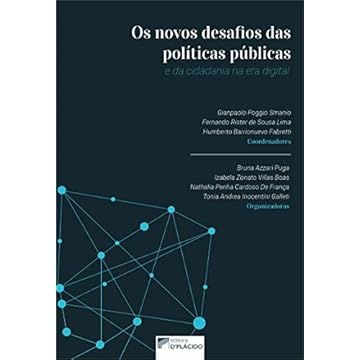 Capa do livro Os Novos Desafios das Políticas Públicas e da Cidadania na era Digital